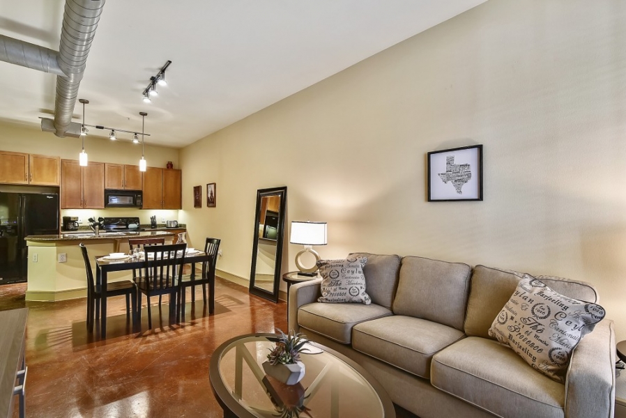 Living and dining